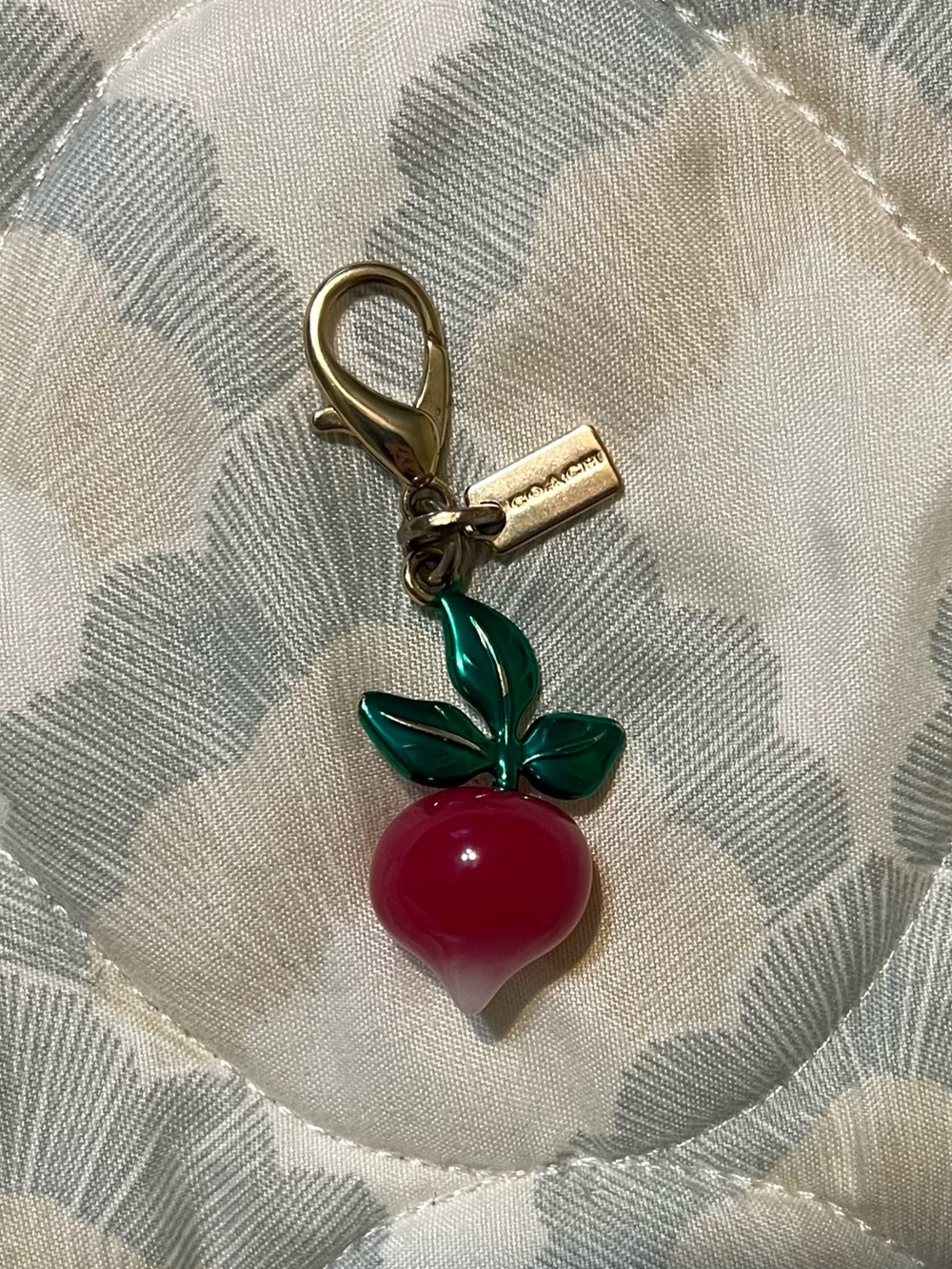Coach Mini Radish Charm!